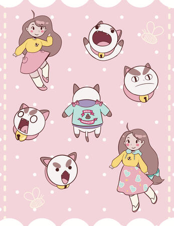 Bees Puppies Cats Sticker Sheet